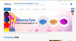 Desktop Screenshot of dychemco.com